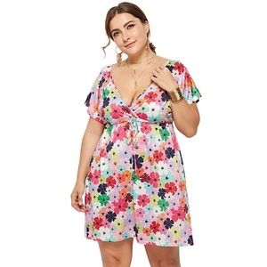 NEW Floral plus size comfortable Sundress
